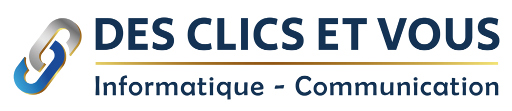 Logo des clics et vous informatique et communication saint gilles croix de vie et Brétignolles - partenaire numérique de proximité